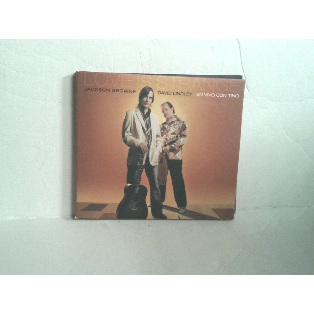Jackson Browne David Lindley Love is Strange En Vivo Con Tino CD 2010 Digipak